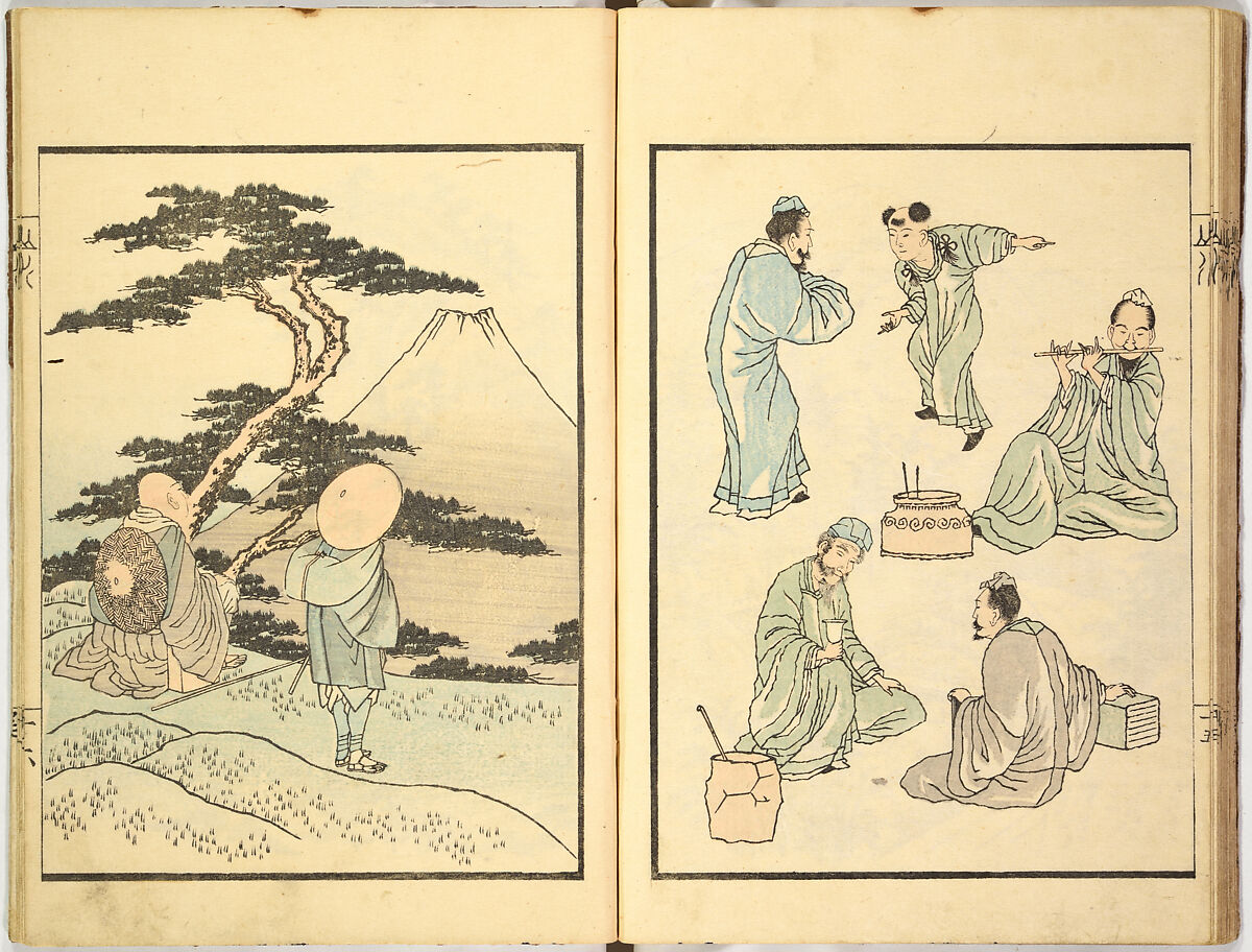 Sketches by Ichirō, Yajima Ichiro, Ink on paper, Japan