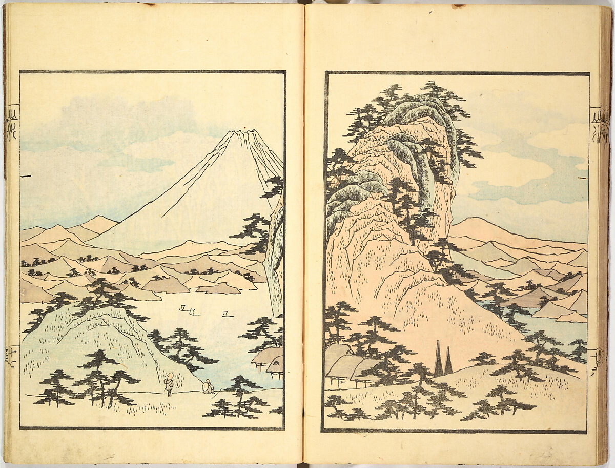 Sketches by Ichirō, Yajima Ichiro, Ink on paper, Japan