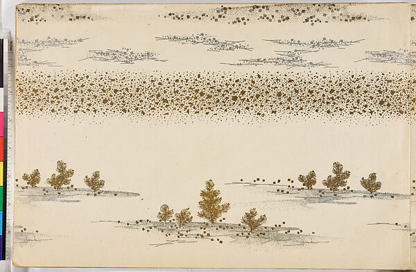 Illustrations of Noh Plays, Volume II, Tsukioka Kōgyo (Japanese, 1869–1927), Illustrated book; polychrome woodblock prints, Japan