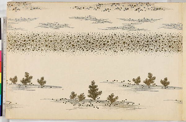 Illustrations of Noh Plays, Volume II, Tsukioka Kōgyo (Japanese, 1869–1927), Illustrated book; polychrome woodblock prints, Japan