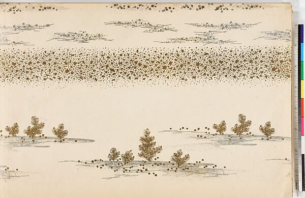 Illustrations of Noh Plays, Volume II, Tsukioka Kōgyo (Japanese, 1869–1927), Illustrated book; polychrome woodblock prints, Japan