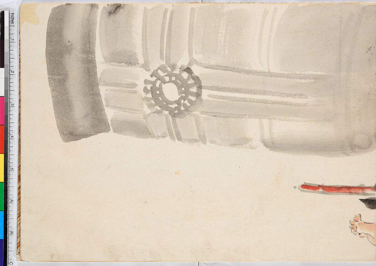 Album of Ichiryusai Hiroshige's Sketches, Utagawa Hiroshige (Japanese, Tokyo (Edo) 1797–1858 Tokyo (Edo)), Ten double-page original sketches in water color, Japan