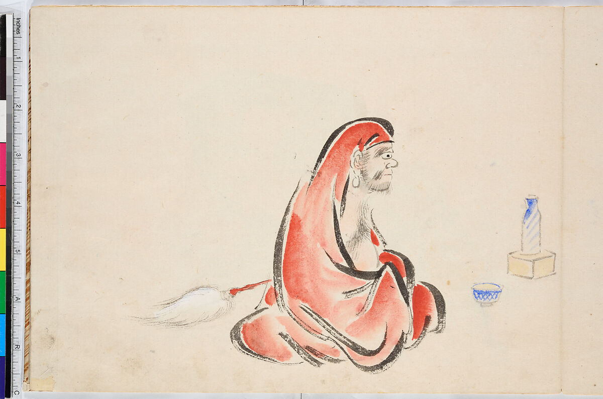 Album of Ichiryusai Hiroshige's Sketches, Utagawa Hiroshige (Japanese, Tokyo (Edo) 1797–1858 Tokyo (Edo)), Ten double-page original sketches in water color, Japan