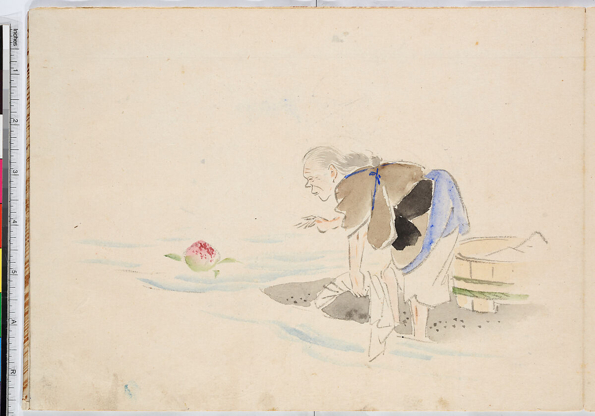Album of Ichiryusai Hiroshige's Sketches, Utagawa Hiroshige (Japanese, Tokyo (Edo) 1797–1858 Tokyo (Edo)), Ten double-page original sketches in water color, Japan