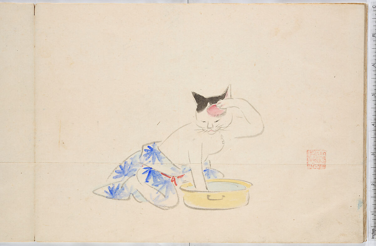 Album of Ichiryusai Hiroshige's Sketches, Utagawa Hiroshige (Japanese, Tokyo (Edo) 1797–1858 Tokyo (Edo)), Ten double-page original sketches in water color, Japan