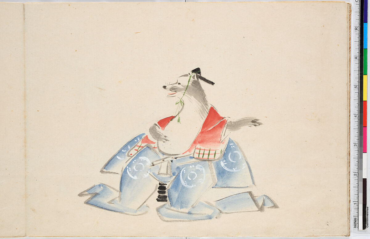 Album of Ichiryusai Hiroshige's Sketches, Utagawa Hiroshige (Japanese, Tokyo (Edo) 1797–1858 Tokyo (Edo)), Ten double-page original sketches in water color, Japan 
