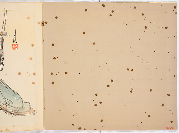 Album of Gekko's Sketches, Ogata Gekkō (Japanese, 1859–1920), Ink on paper, Japan