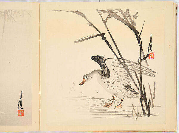 Album of Gekko's Sketches, Ogata Gekkō (Japanese, 1859–1920), Ink on paper, Japan