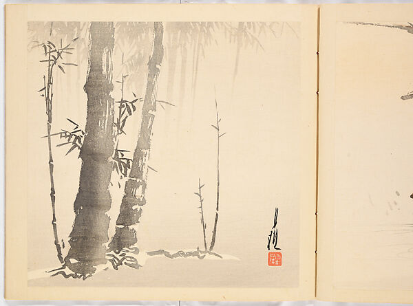 Album of Gekko's Sketches, Ogata Gekkō (Japanese, 1859–1920), Ink on paper, Japan