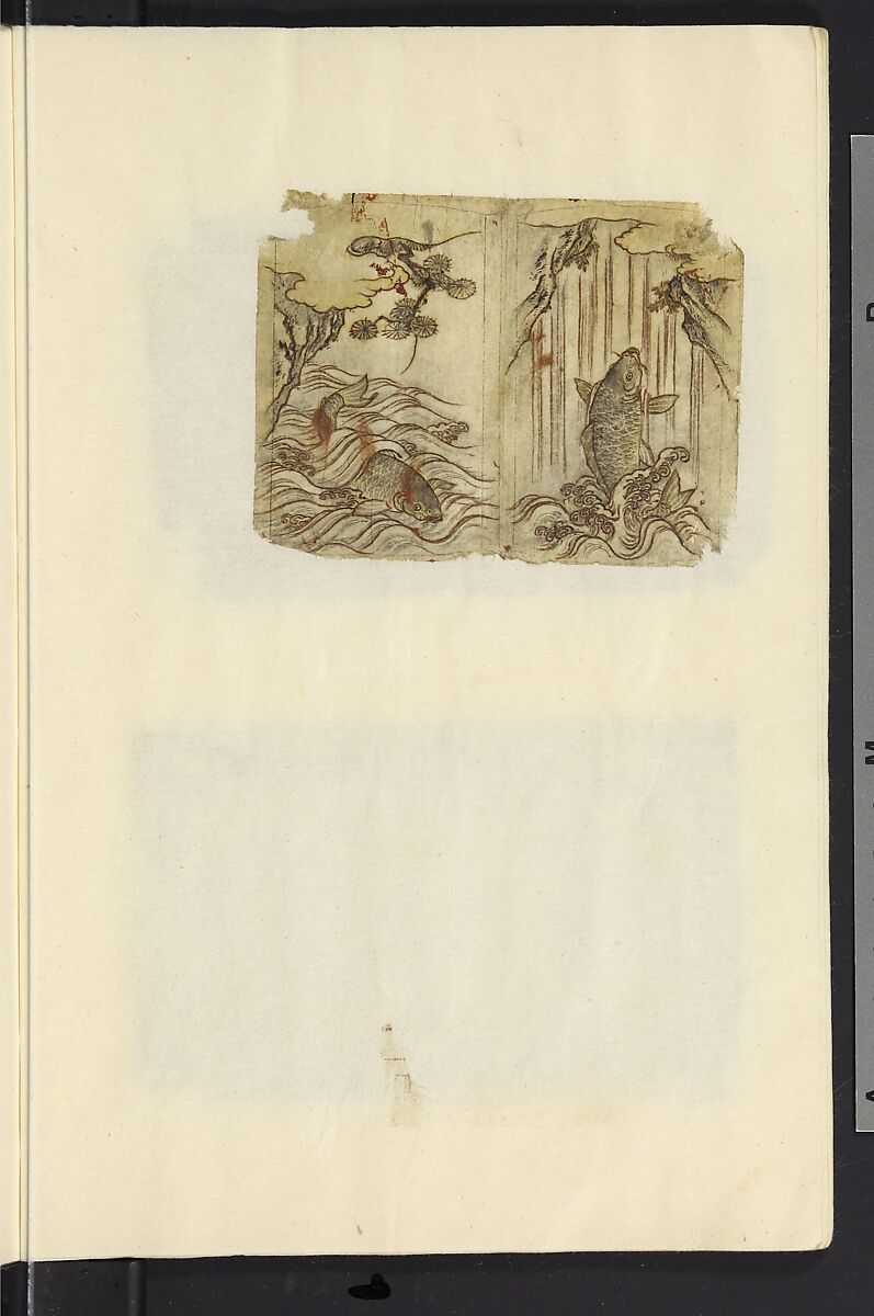 Album of Sketches for Lacquer Decoration (Makie) 蒔絵, Unidentified artist, Ink and color on paper, Japan