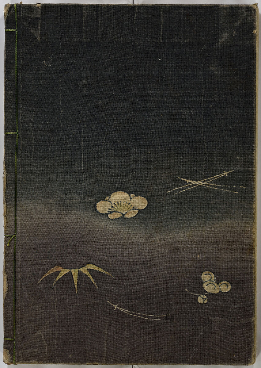 Hinagata cho (Model Book), Unidentified artist, Watercolor and ink on paper, Japan