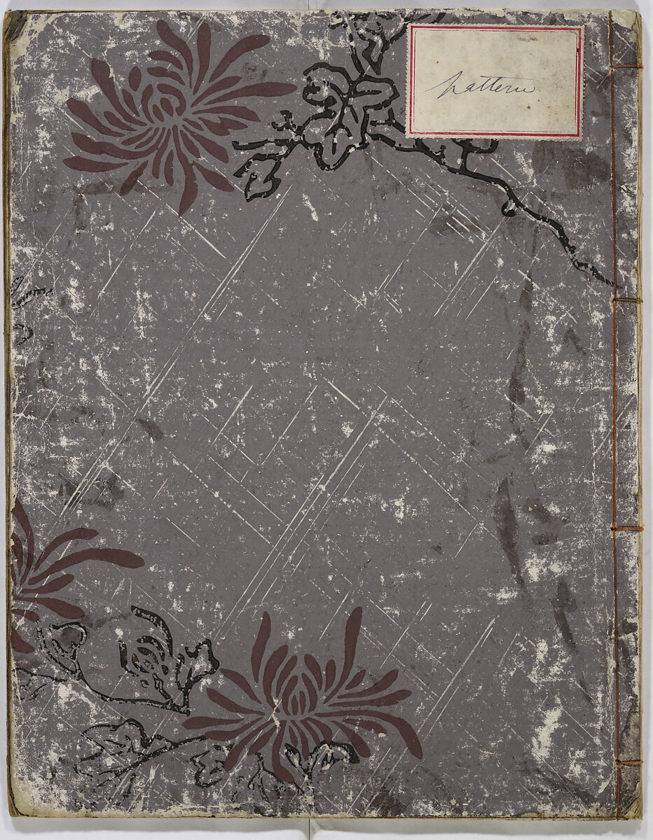 Hinagata chō (Model Book), Unidentified artist, Ink on paper, Japan