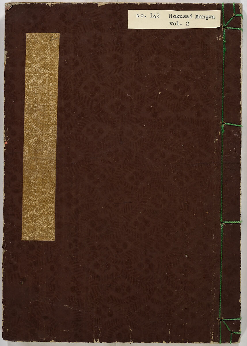 Random Sketches by Hokusai, Katsushika Hokusai (Japanese, Tokyo (Edo) 1760–1849 Tokyo (Edo)), Eight volumes of woodblock printed books; ink and color on paper, Japan