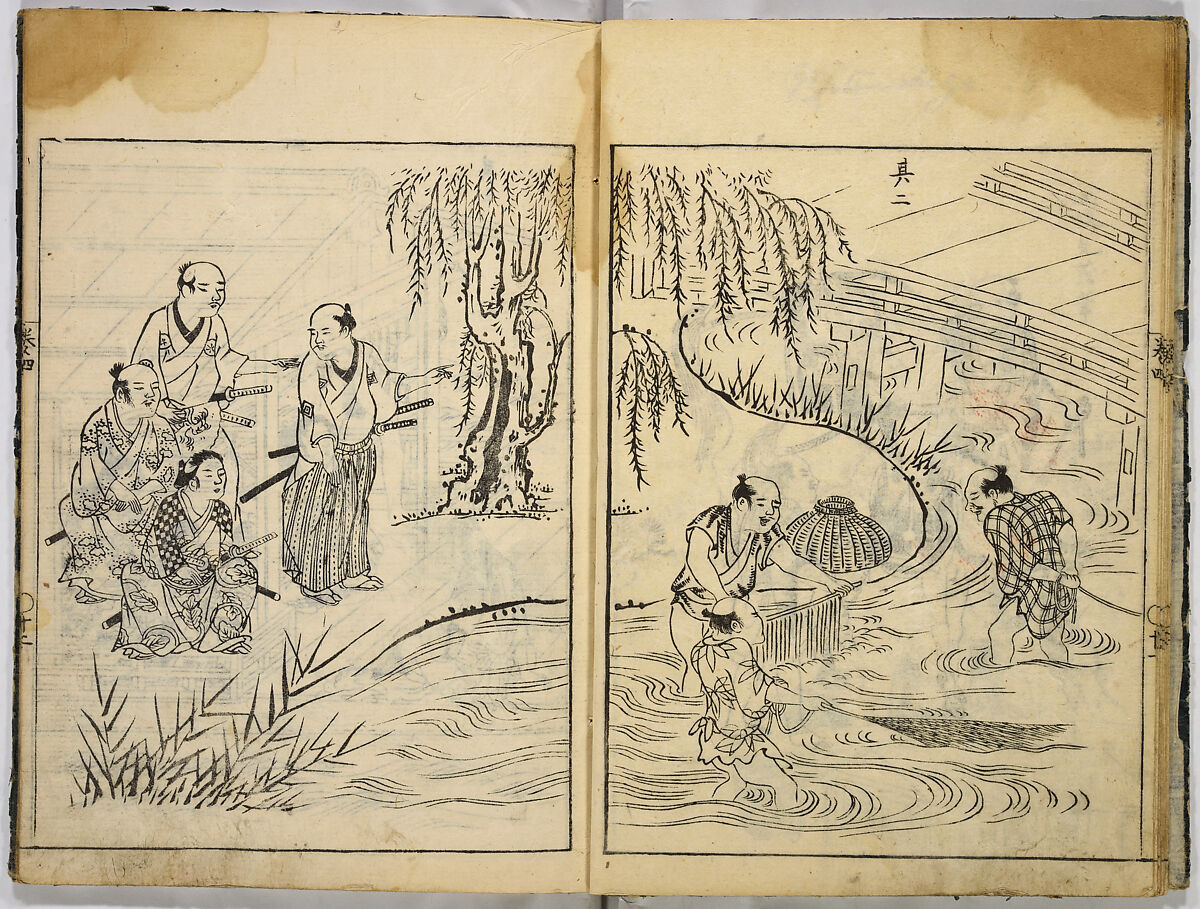 Collection of Pictures, After Tosa School, Ink on paper, Japan