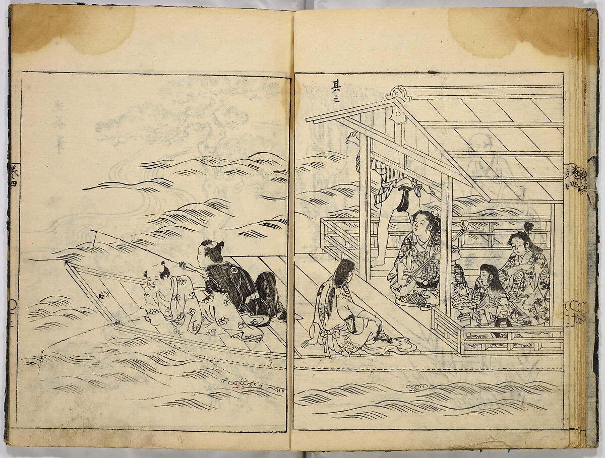 Collection of Pictures, After Tosa School, Ink on paper, Japan