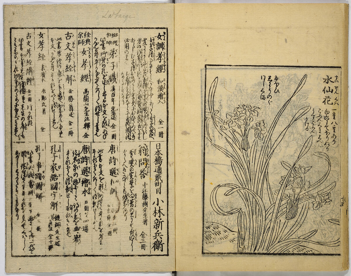 Model Painting Book, Unidentified artist Japanese, Fifty-seven black and white illustrations; ink on paper, Japan