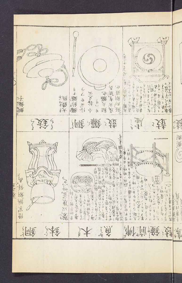 Buddhist Figures and Their Attributes (Zōho shoshū Butsuzō zui) 増補諸宗 佛像図彙, Kino Shūshin 紀秀信 (Japanese, active 1783), Set of five volumes; ink on paper, Japan