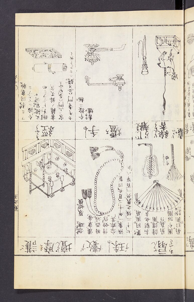 Buddhist Figures and Their Attributes (Zōho shoshū Butsuzō zui) 増補諸宗 佛像図彙, Kino Shūshin 紀秀信 (Japanese, active 1783), Set of five volumes; ink on paper, Japan