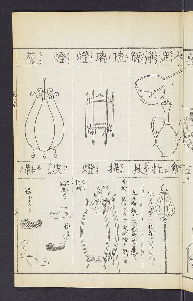 Buddhist Figures and Their Attributes (Zōho shoshū Butsuzō zui) 増補諸宗 佛像図彙, Kino Shūshin 紀秀信 (Japanese, active 1783), Set of five volumes; ink on paper, Japan