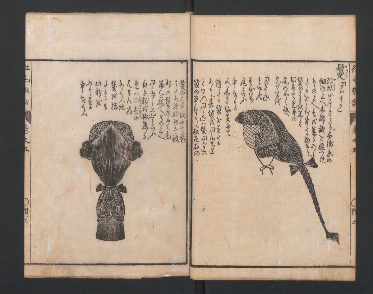 Encyclopedia of Western Art (Kōmō zatsuwa) 紅毛雑話, Morishima Chūryō 森島中 (Japanese, 1754–1810), Ink on paper, Japan
