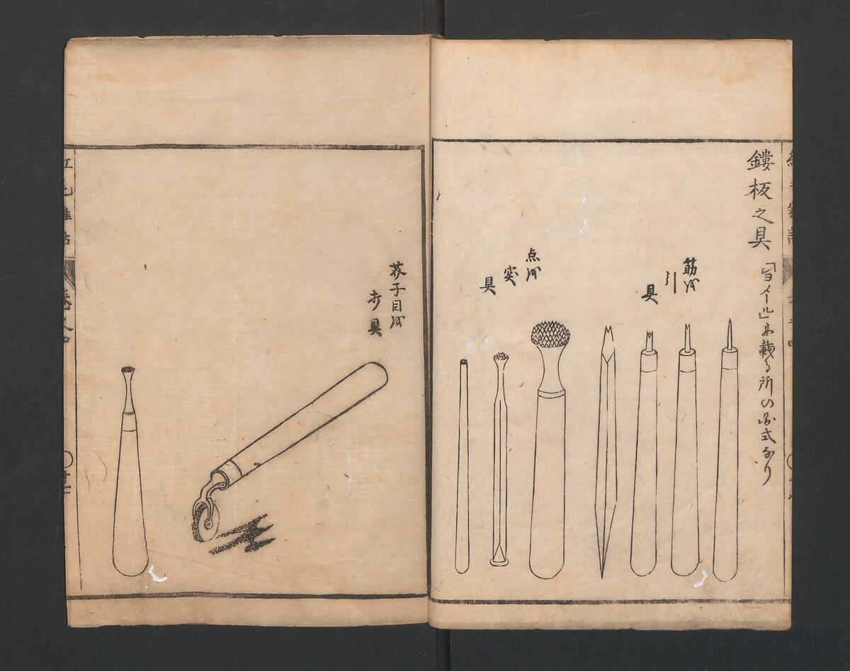 Encyclopedia of Western Art (Kōmō zatsuwa) 紅毛雑話, Morishima Chūryō 森島中 (Japanese, 1754–1810), Ink on paper, Japan