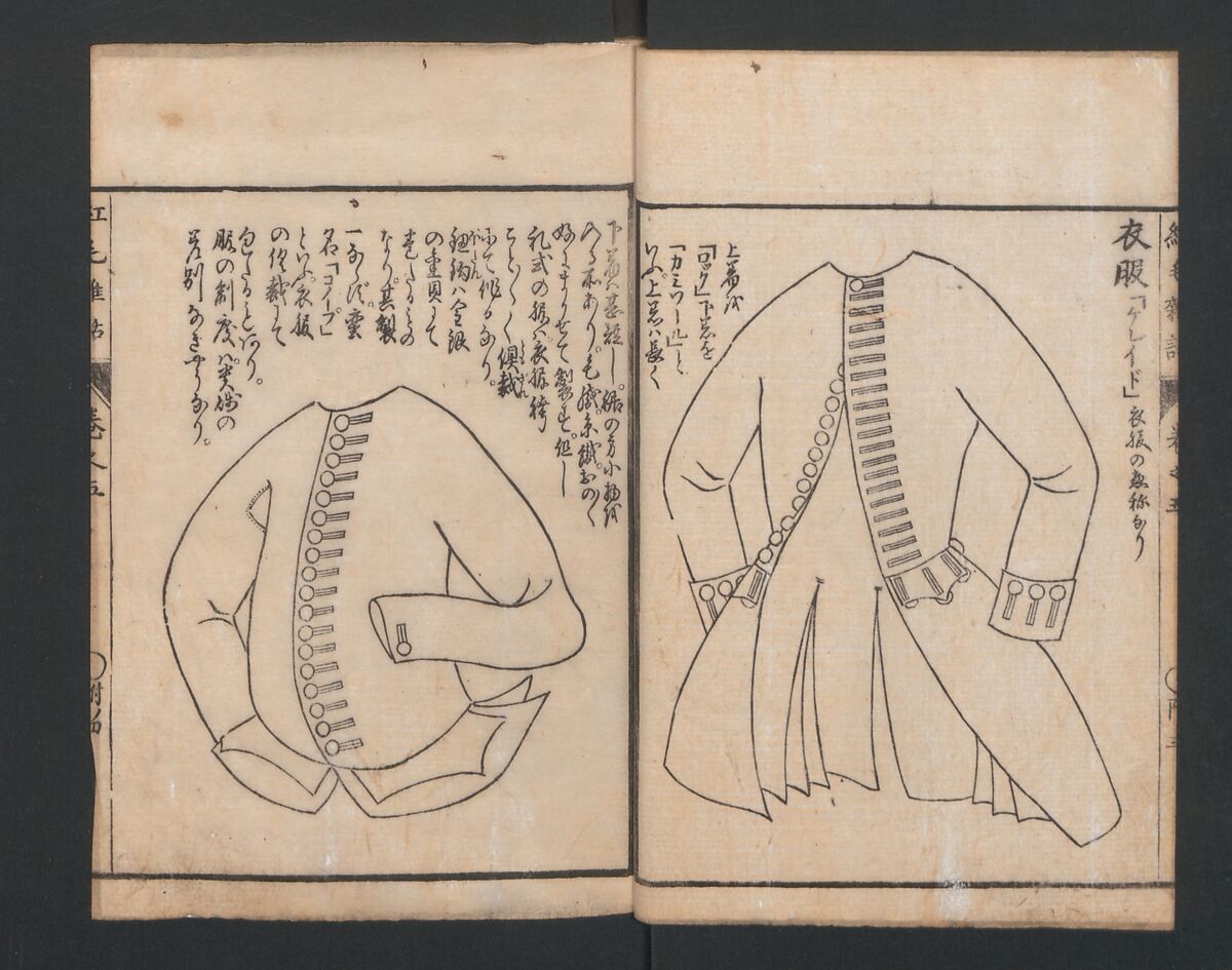 Encyclopedia of Western Art (Kōmō zatsuwa) 紅毛雑話, Morishima Chūryō 森島中 (Japanese, 1754–1810), Ink on paper, Japan