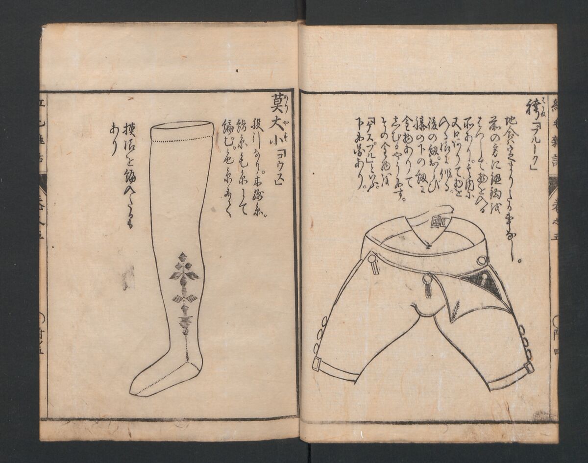Encyclopedia of Western Art (Kōmō zatsuwa) 紅毛雑話, Morishima Chūryō 森島中 (Japanese, 1754–1810), Ink on paper, Japan
