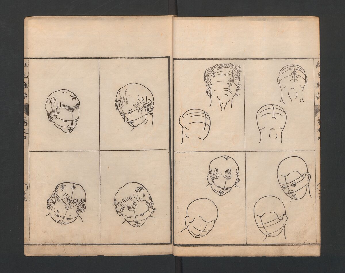 Encyclopedia of Western Art (Kōmō zatsuwa) 紅毛雑話, Morishima Chūryō 森島中 (Japanese, 1754–1810), Ink on paper, Japan