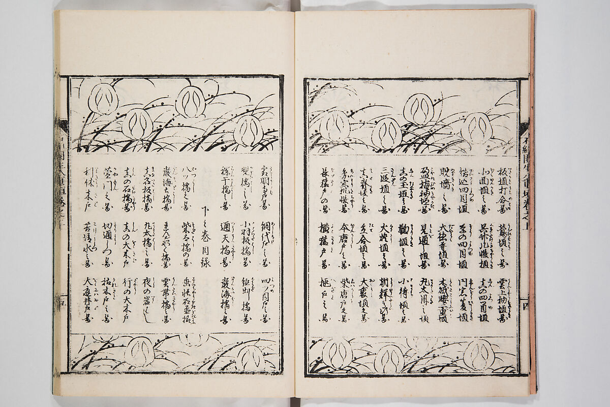 Illustrated Book of Floral Arrangements in the Mishō Style, Mishōsai Kōho (Japanese, 1791–1861), Monochrome woodblock printed book, Japan
