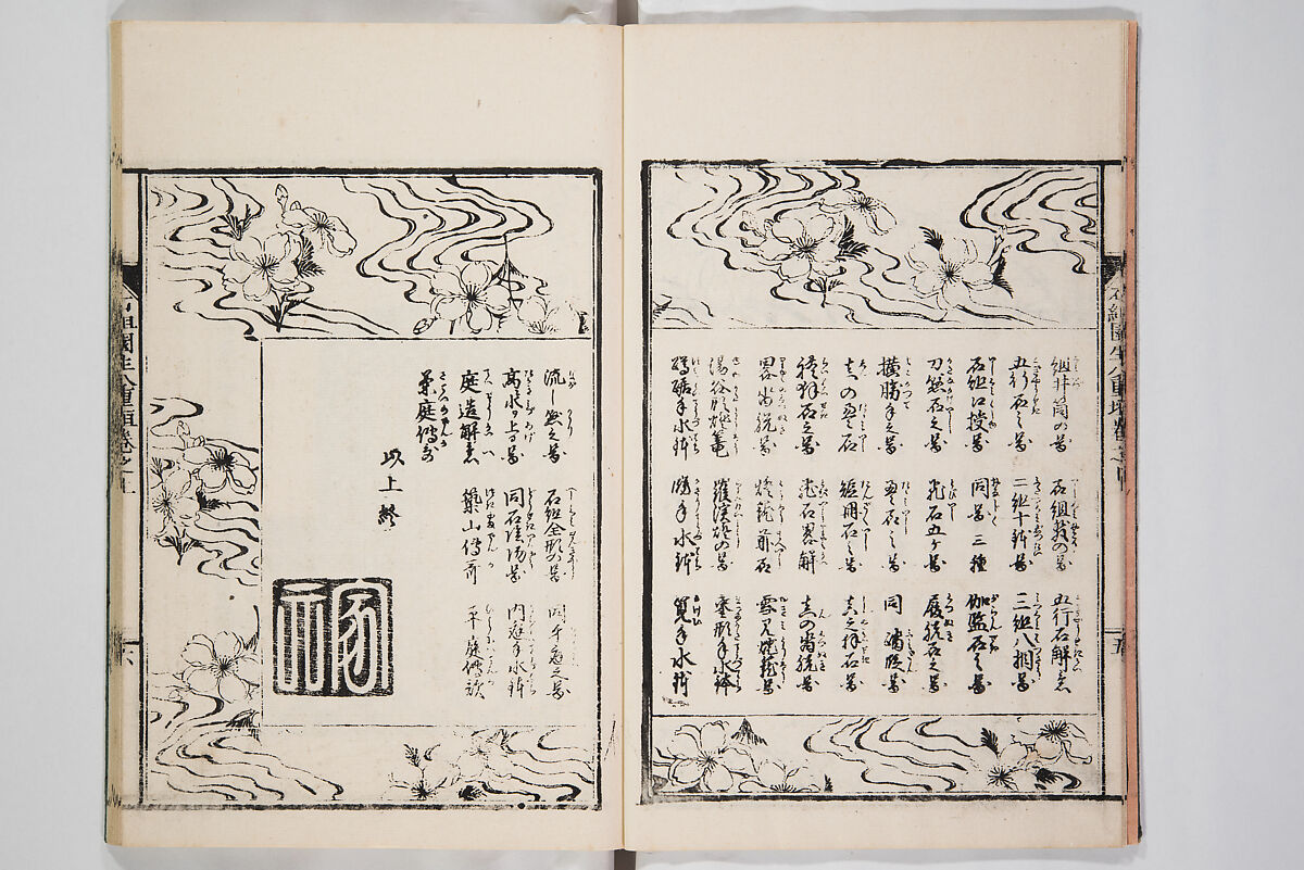 Illustrated Book of Floral Arrangements in the Mishō Style, Mishōsai Kōho (Japanese, 1791–1861), Monochrome woodblock printed book, Japan