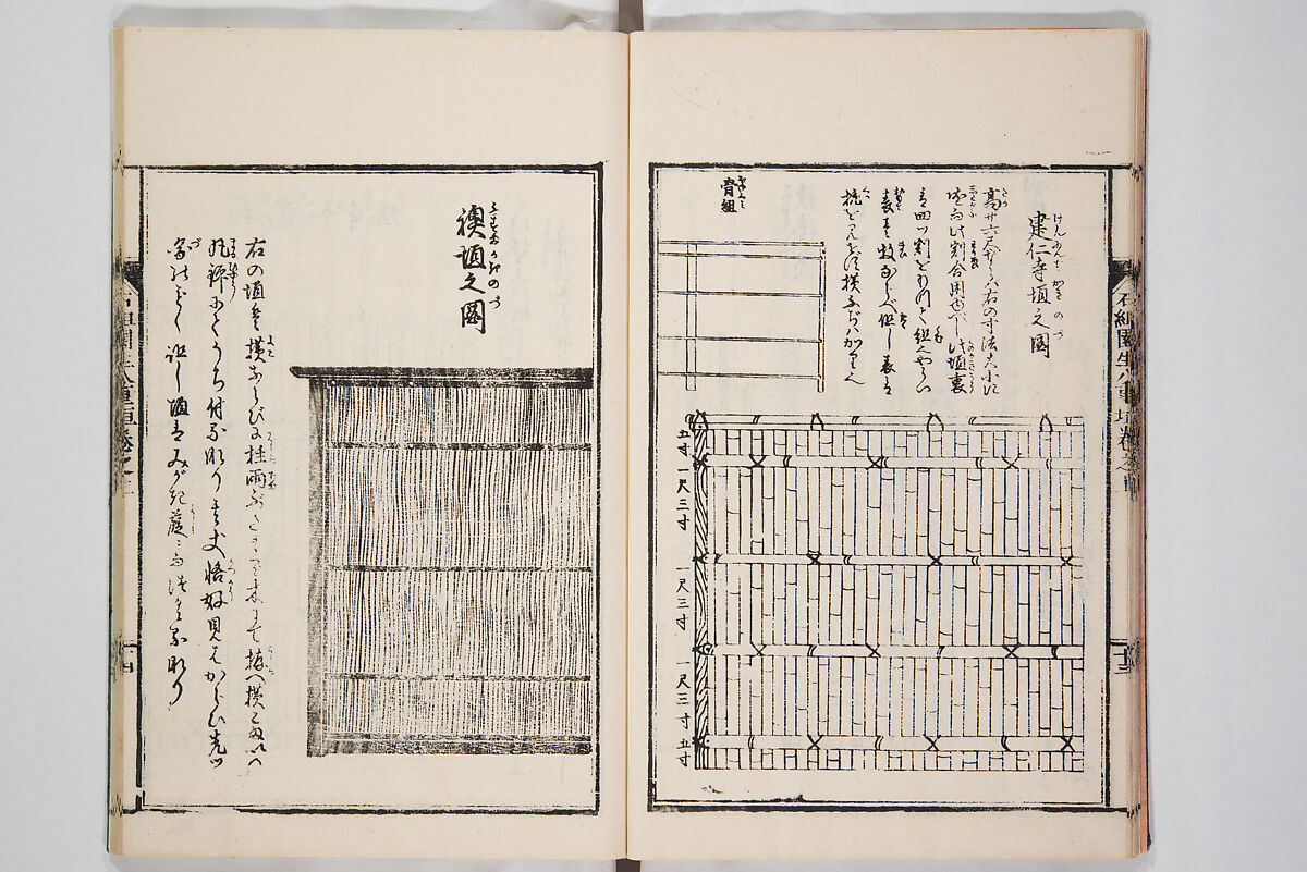 Illustrated Book of Floral Arrangements in the Mishō Style, Mishōsai Kōho (Japanese, 1791–1861), Monochrome woodblock printed book, Japan