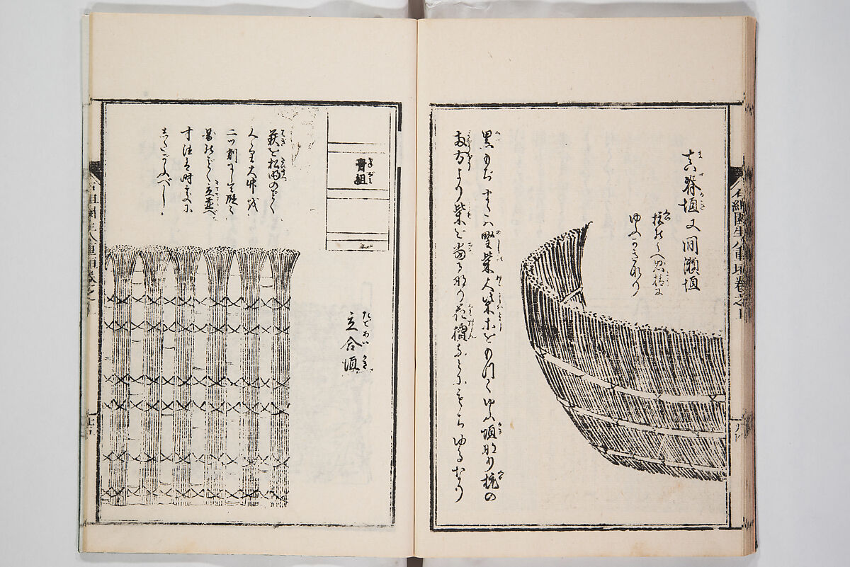 Illustrated Book of Floral Arrangements in the Mishō Style, Mishōsai Kōho (Japanese, 1791–1861), Monochrome woodblock printed book, Japan