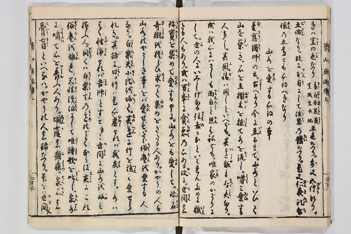 Illustrated Book of Floral Arrangements in the Mishō Style, Mishōsai Kōho (Japanese, 1791–1861), Monochrome woodblock printed book, Japan