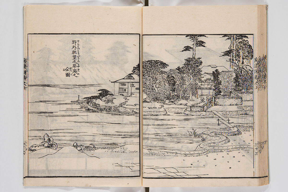 Illustrated Book of Floral Arrangements in the Mishō Style, Mishōsai Kōho (Japanese, 1791–1861), Monochrome woodblock printed book, Japan