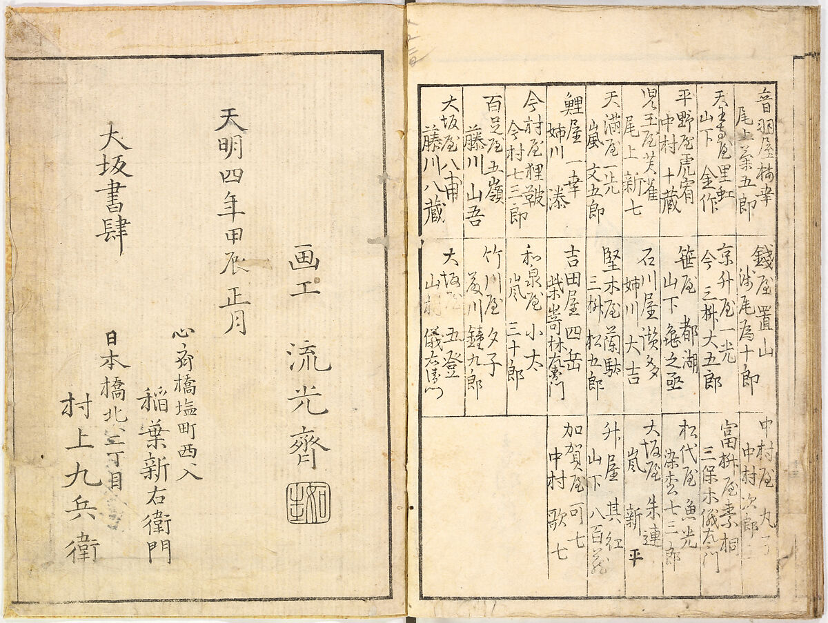 A Celebration of Actors (Yakusha mono iwai), Ryūkōsai Jokei 流光斎如圭 (Japanese, active 1777–1809), Illustrated books, 2 volumes; a: 16 leaves; b: 13 leaves, Japan