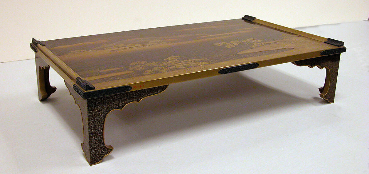 Writing Table, Lacquer with gold and silver decoration, Japan