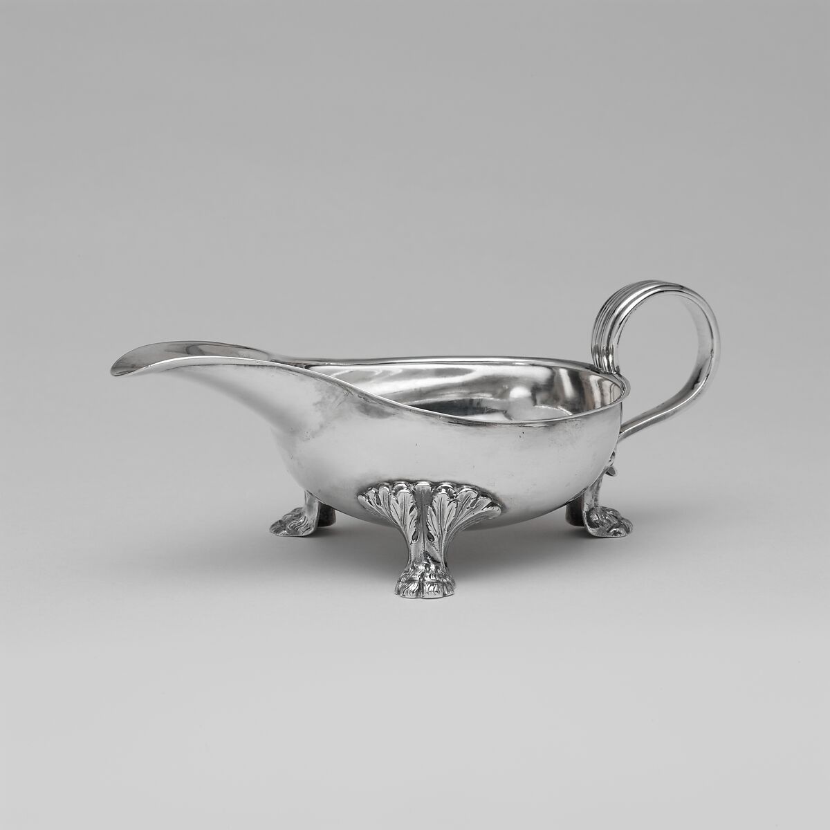 Sauceboat, Eoff and Conner (active 1833–34), Silver, American 