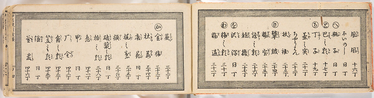 A Notebook of Mon, Ink on paper, Japan