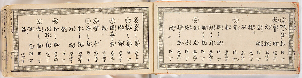 A Notebook of Mon, Ink on paper, Japan