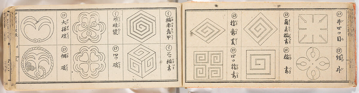 A Notebook of Mon, Ink on paper, Japan