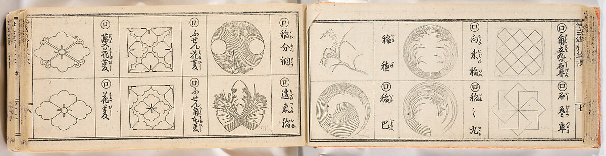 A Notebook of Mon, Ink on paper, Japan