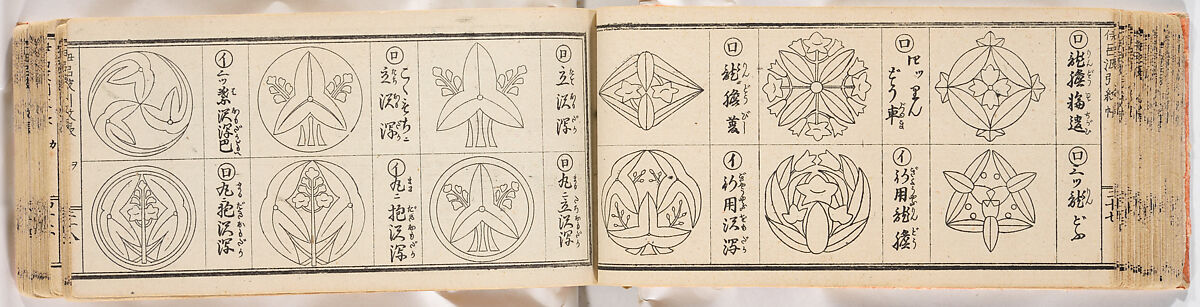 A Notebook of Mon, Ink on paper, Japan