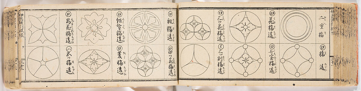 A Notebook of Mon, Ink on paper, Japan