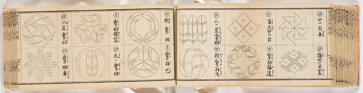 A Notebook of Mon, Ink on paper, Japan