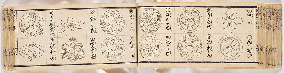 A Notebook of Mon, Ink on paper, Japan