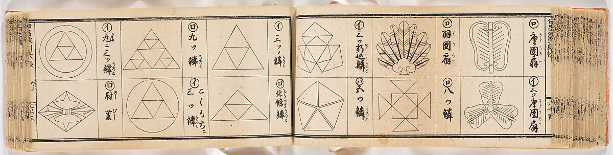 A Notebook of Mon, Ink on paper, Japan