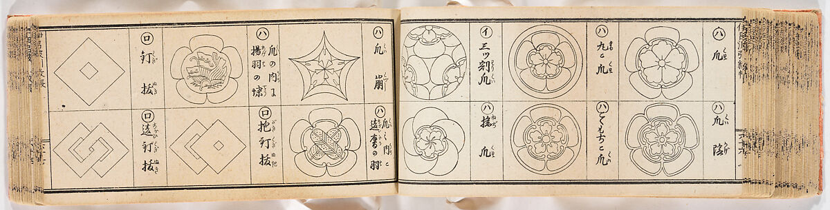 A Notebook of Mon, Ink on paper, Japan