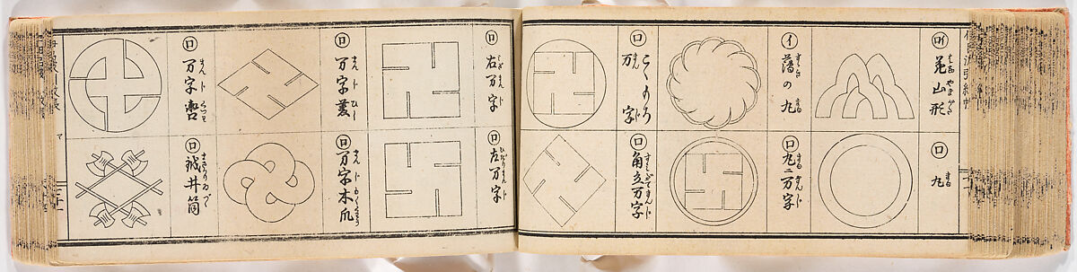 A Notebook of Mon, Ink on paper, Japan