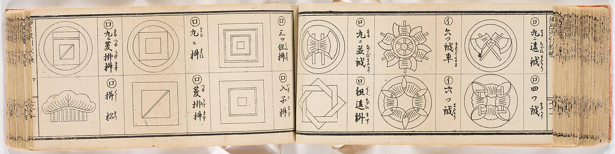 A Notebook of Mon, Ink on paper, Japan