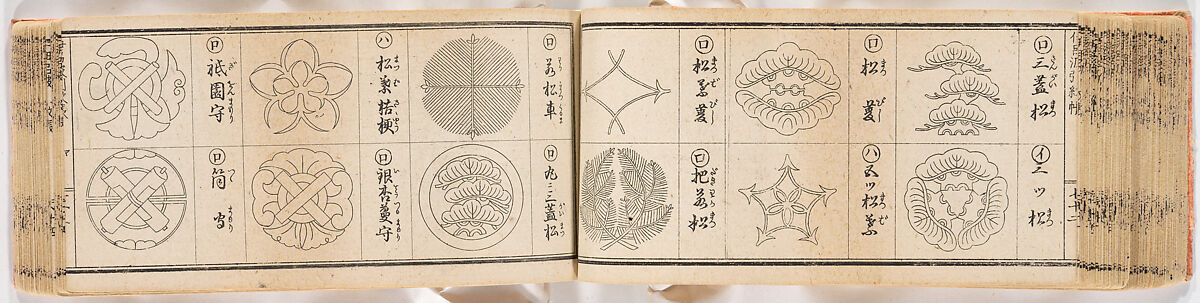 A Notebook of Mon, Ink on paper, Japan